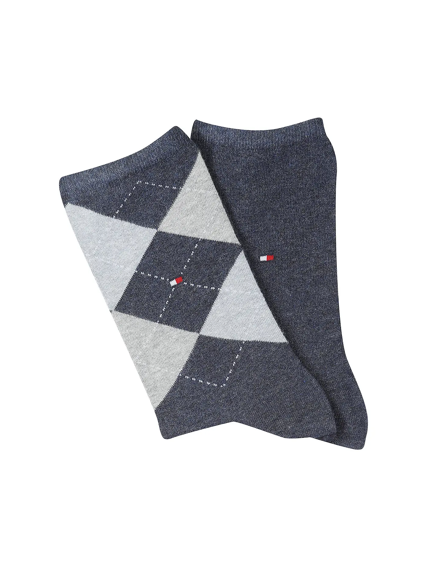 TOMMY HILFIGER | Socken 2-er Pkg. black | blau